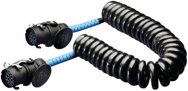 Spirálový kabel hytrel 15 kolíkovýý 24 V