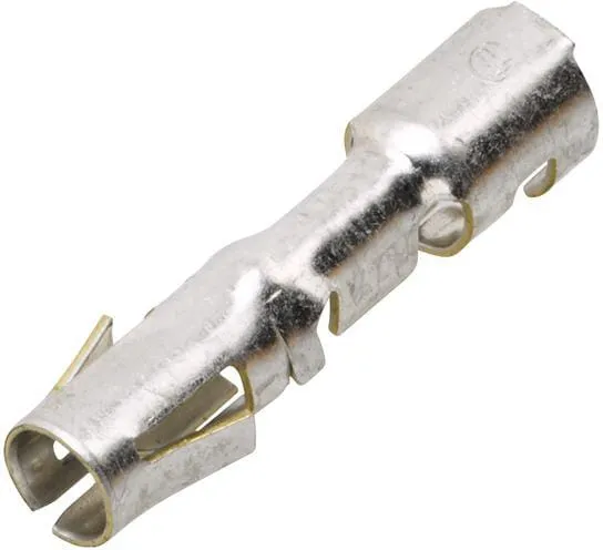 Pouzdro kulaté zástrčky 1-2,5 mm², červené