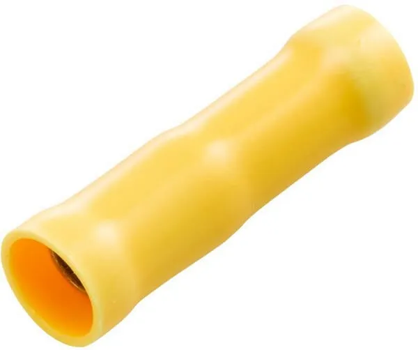 Pouzdro kulaté zástrčky 4-6 mm², žluté