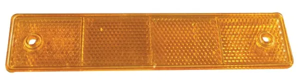 Čtvercové odrazky, oranžová, samolepicí, Hella