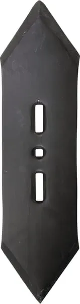 Radlice kultivátoru 450x130x12 mm, otočná, plochá, 3 otvory, vhodná pro Köckerling