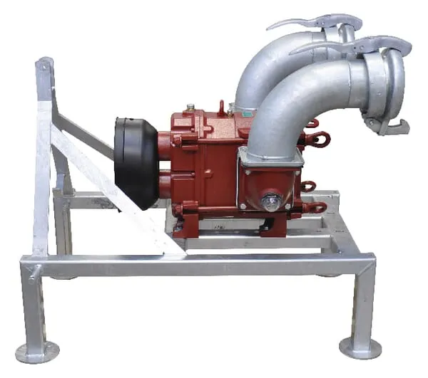 B.P. Vytlačovací čerpadla BR-EVO na tříbodovém rámu bez lapače kamení