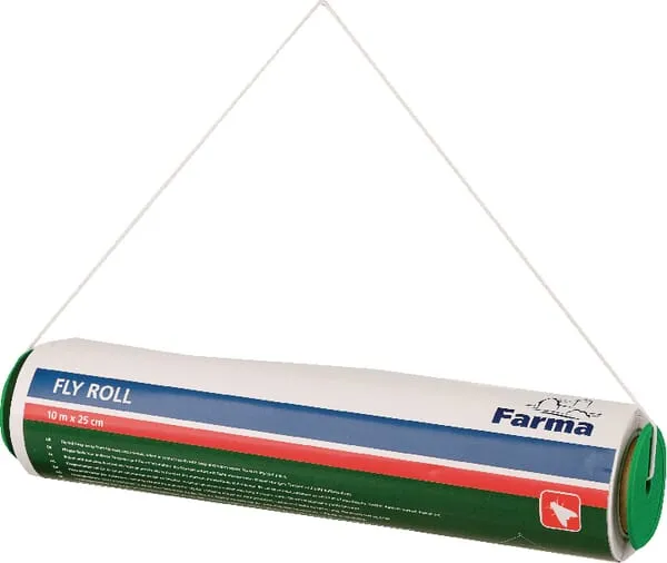 Jednostranný lepící pás na mouchy 10m x 25cm