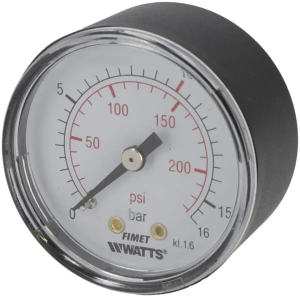 Tlakoměr ø50 1/4" 16/10B