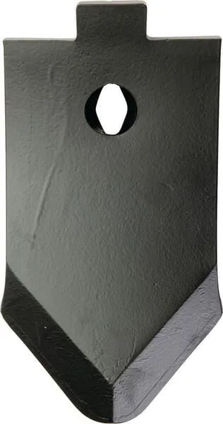 Radlice kultivátoru 360x120x12 mm, zahnutá, 1 otvor, vhodná pro Kerner