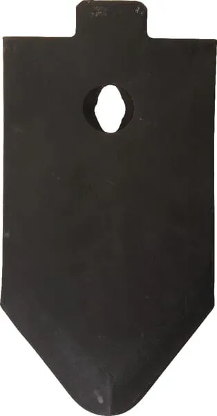 Radlice kultivátoru 355x120x12 mm, plochá, 1 otvor, vhodná pro Kerner