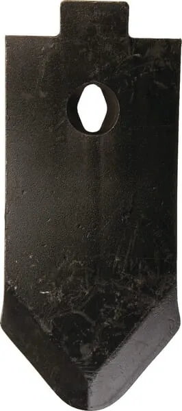 Radlice kultivátoru 250x100x12 mm, plochá, 1 otvor, vhodná pro Kerner