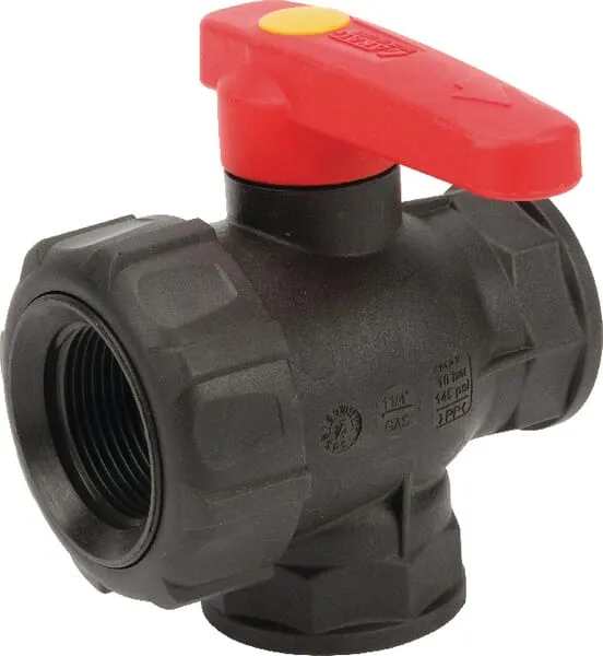 3cestný kohout 1 1/4"