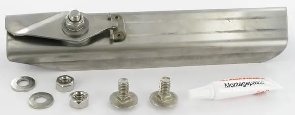 Rozmetací lopatka 222 mm kompletní pravé