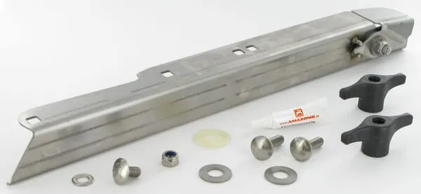 Rozmetací lopatka 410 mm kompletní levá