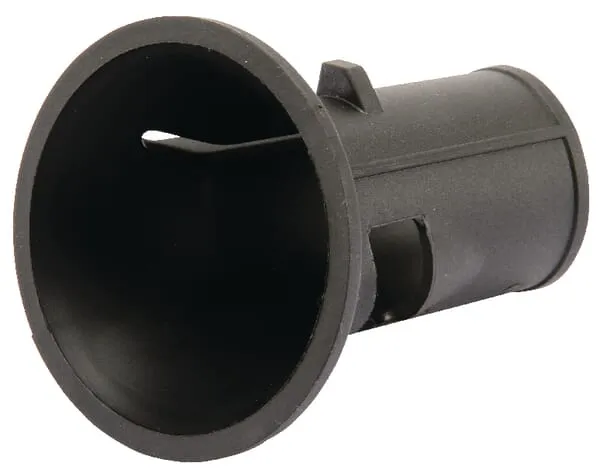 ANSCHLUSSTRICHTER KUNST. PA6 SCHWARZ