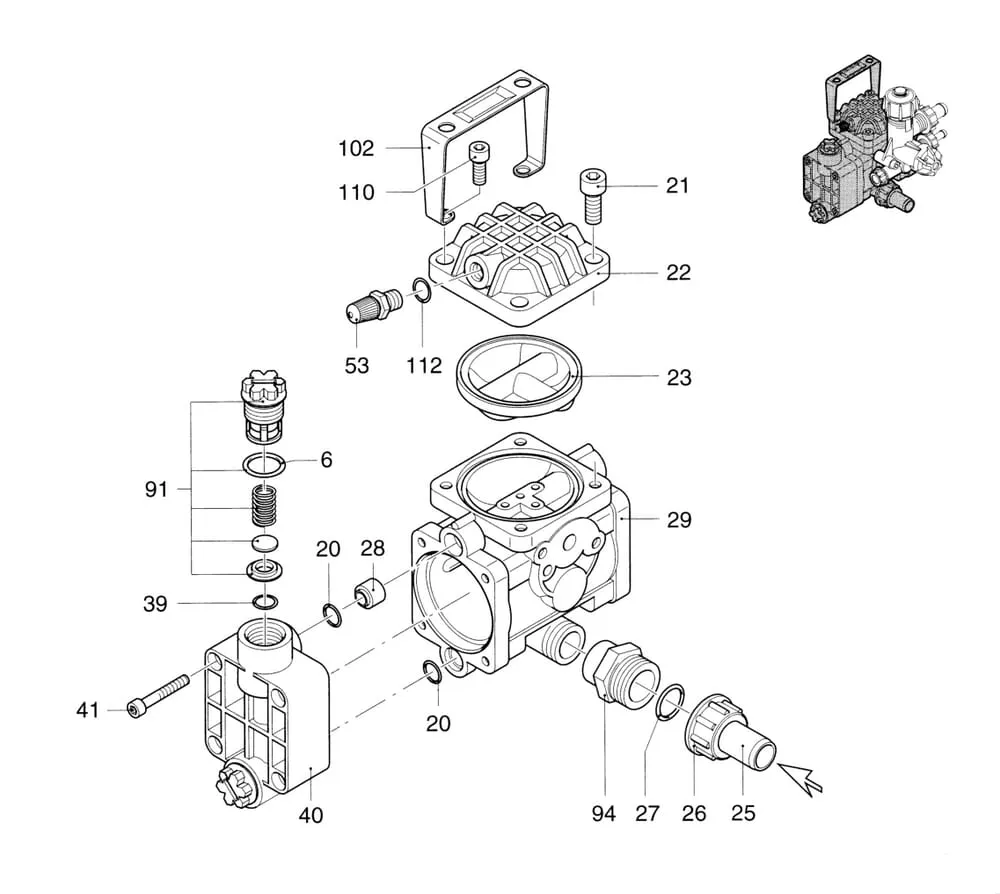 Náhradní díly vhodný pro Annovi Reverberi AR DUE