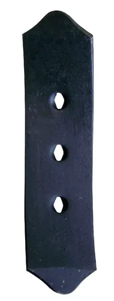 Radlice kultivátoru 390x100x12 mm, otočná, plochá, 3 otvory, vhodná pro Pöttinger