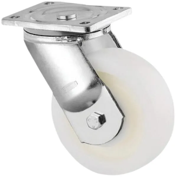 Otočné kolo, svařovaná vidlice a plotýnka, galvanicky zinkováno