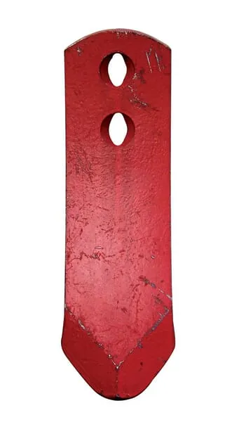 Radlice kultivátoru 270x80x12 mm, zahnutá, 2 otvory, vhodná pro Pöttinger