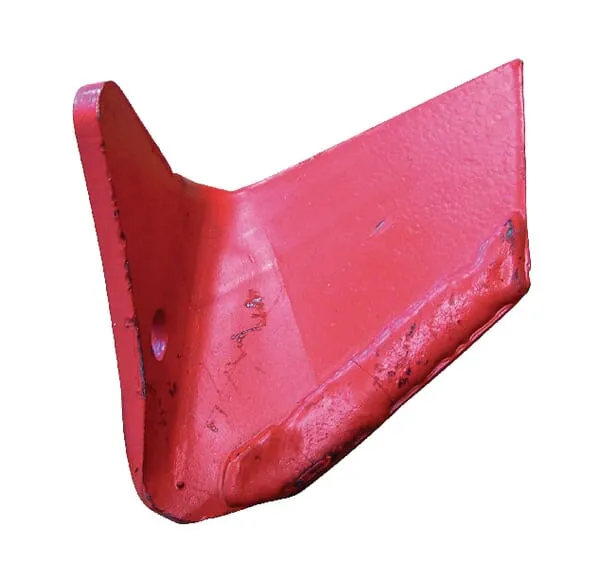 Křídlová radlice, levá