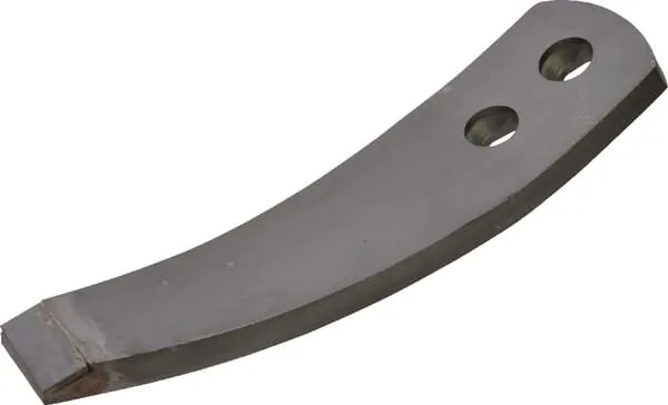Radlice kultivátoru 270x80x20 mm, tvrzená, zahnutá, 2 otvory, vhodná pro Pöttinger