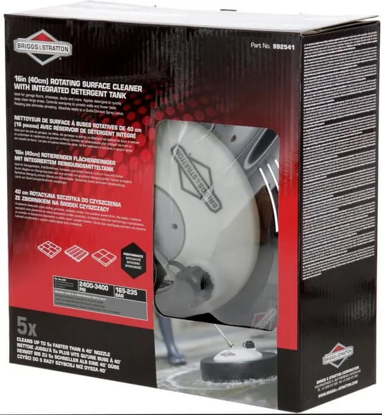 Čistič na povrchy s nádobou, 16"