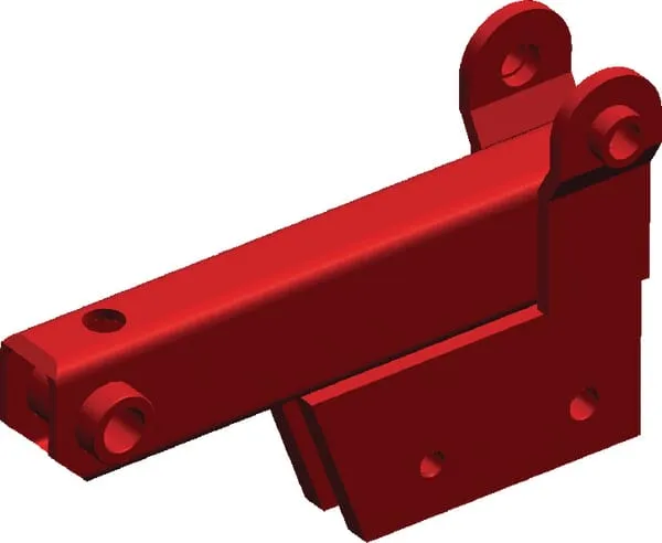 Upevnění zubu brány