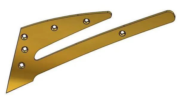 Odhrnovačka levá S35-1