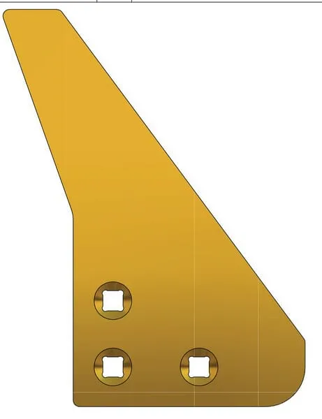 Nožové krojidlo levé 300 3F14