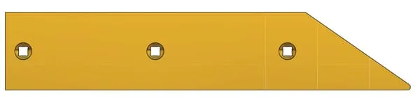 Deska plazu 1 bod levá 675x130