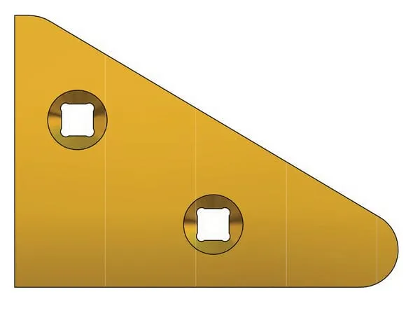 Opotřebitelní deska levá 183x130