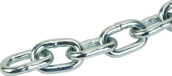 Kulatý ocelový řetěz pozinkovaný 10mm