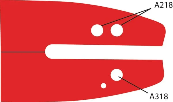 Vodicí lišta AdvanceCut™ 91 serie 16" 3/8" 1,3mm