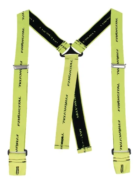 Šle s knoflíky, žluté