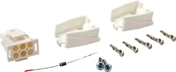 Zásuvka kompletní pro zásuvkovou lištu