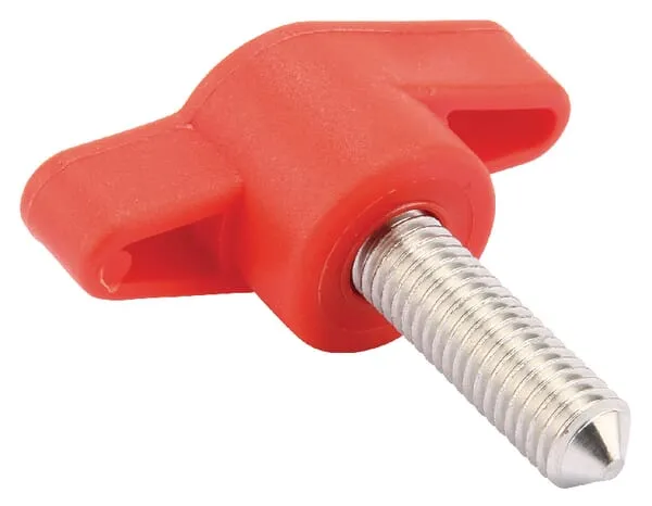 Křídl.šr.M8x30 s hrotem(plast)