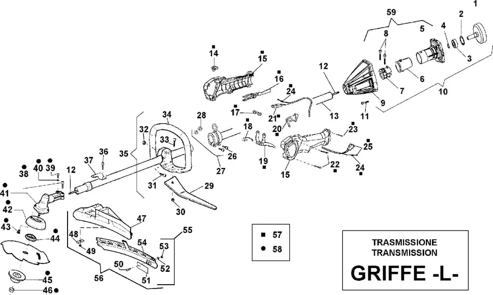 Pohon - provedení L pro Active typ 4,5 model L