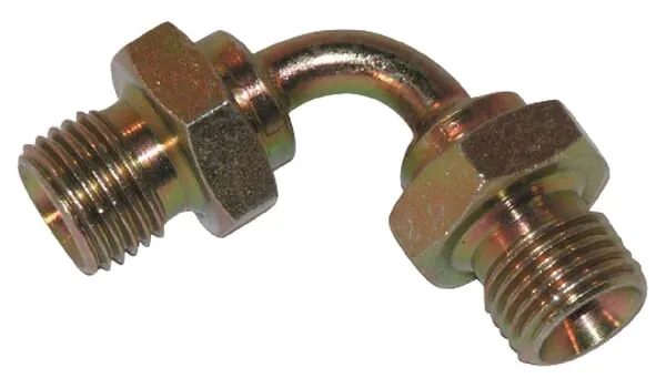 Kolena 90°, vnější závit BSP x vnější závit BSP