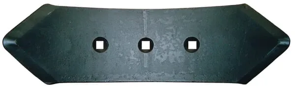 Radlice kultivátoru 420x120x10 mm, otočná, zahnutá, 3 otvory, vhodná pro Dalbo