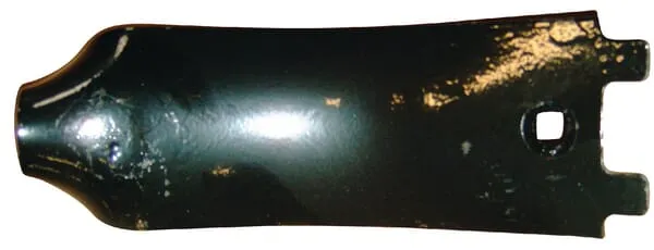 Zaklapovač 100x8 mm, zahnutý, 1 otvor, vhodný pro Kerner