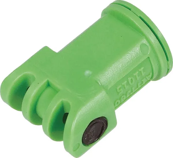 Dvouštěrbinová injektorová tryska AITTJ 110° světle zelená, plast, TeeJet