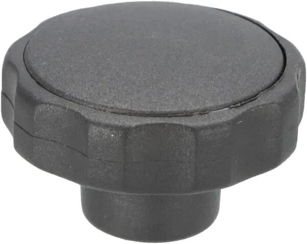 Hvězdicové kolečko 6 mm PVC