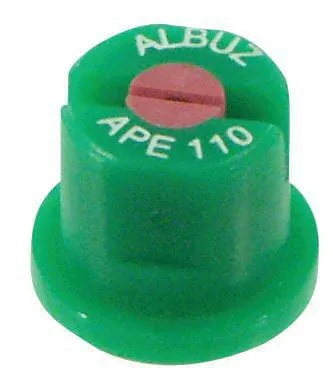 Tryska pro plochý paprskem APE 110° zelená keramická