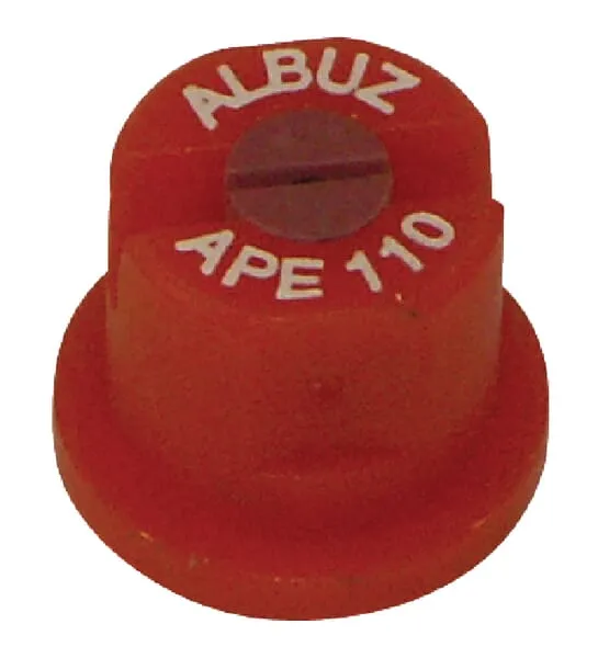 Tryska s plochým střikem keramická oranžová