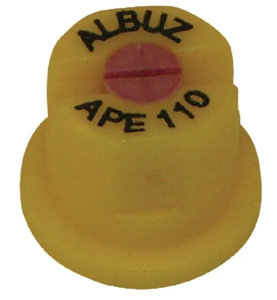 Tryska pro plochý střik keramická žlutá