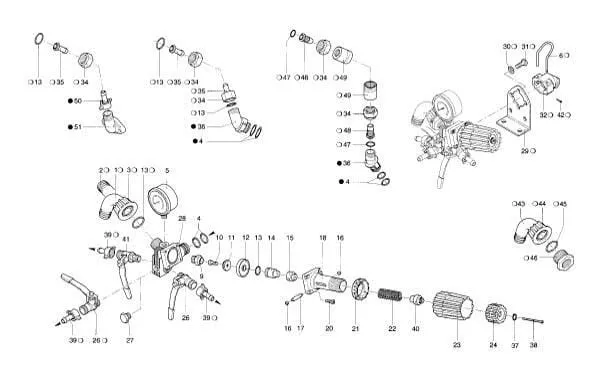Reguelační ventily RM 40