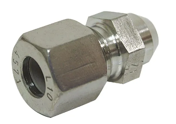 Navařovací šroubení z nerezové oceli, navařovací metrické šroubení x řezný kroužek metrický