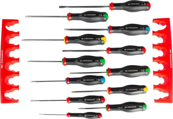 AT.J12R2 Sada šroubováků se 2 držáky 12 dílná