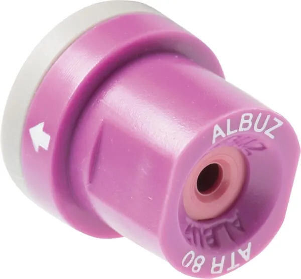 Postřikovací tryska s vnitřním kuželem ATR 80°, keramická, šeříková