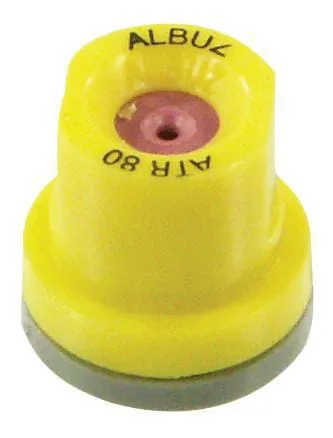 Postřikovací tryska s vnitřním kuželem ATR 80°, keramická, žlutá