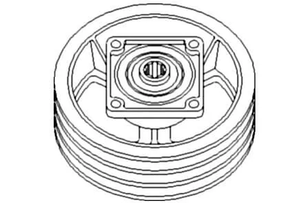 Řemenice pro kombajny OE