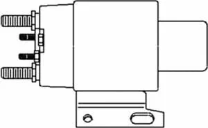 Solenoid startéru