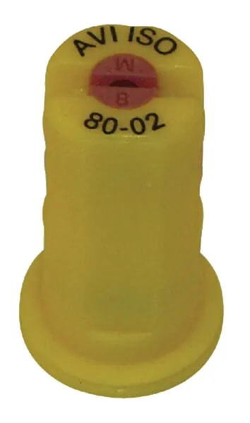 Injektorová tryska AVI 80° žlutá keramická