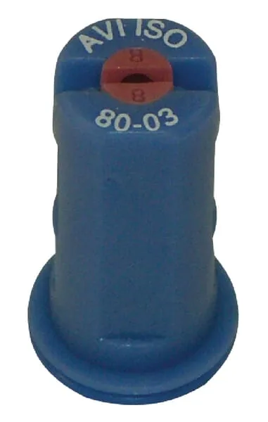 Injektorová tryska AVI 80° modrá keramická